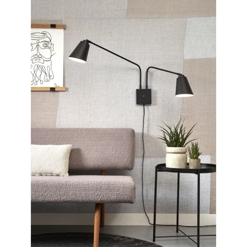 Applique Murale Double Industrielle