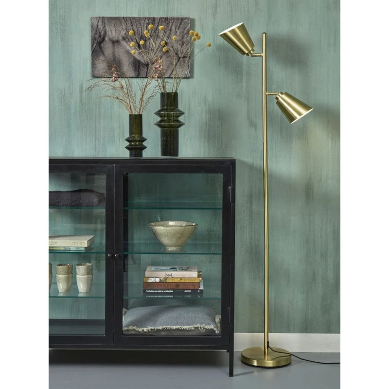Lampadaire Doré