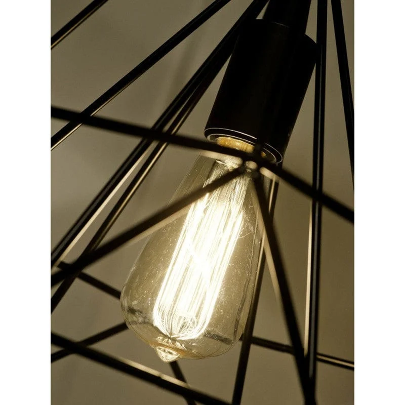 Suspension Noire Salon