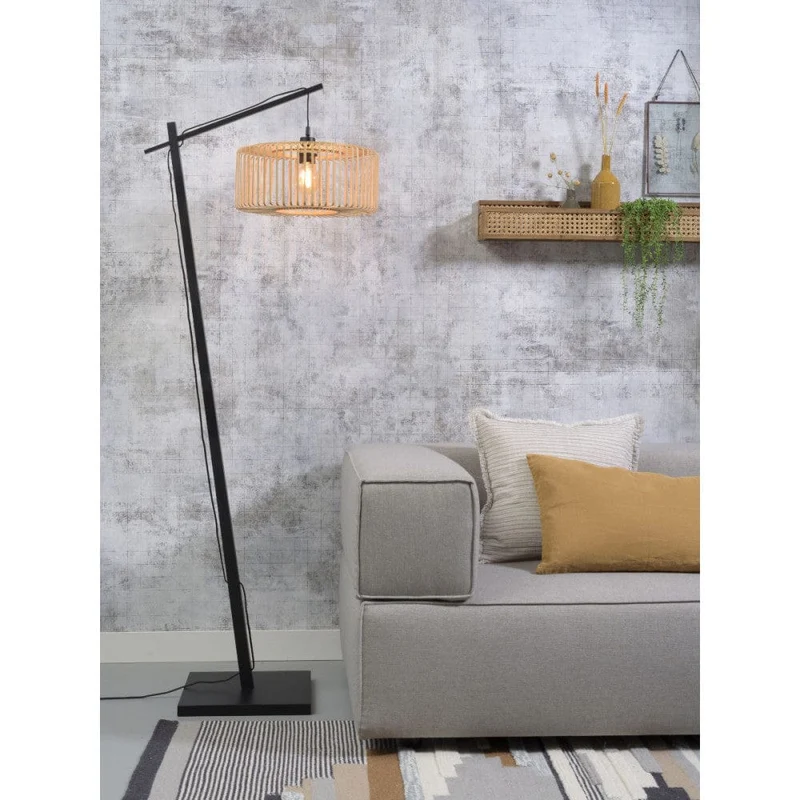 Lampadaire Sur Pied Bambou