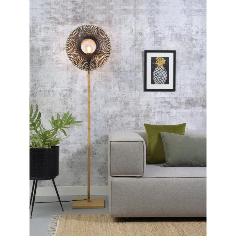 Lampadaire En Bambou