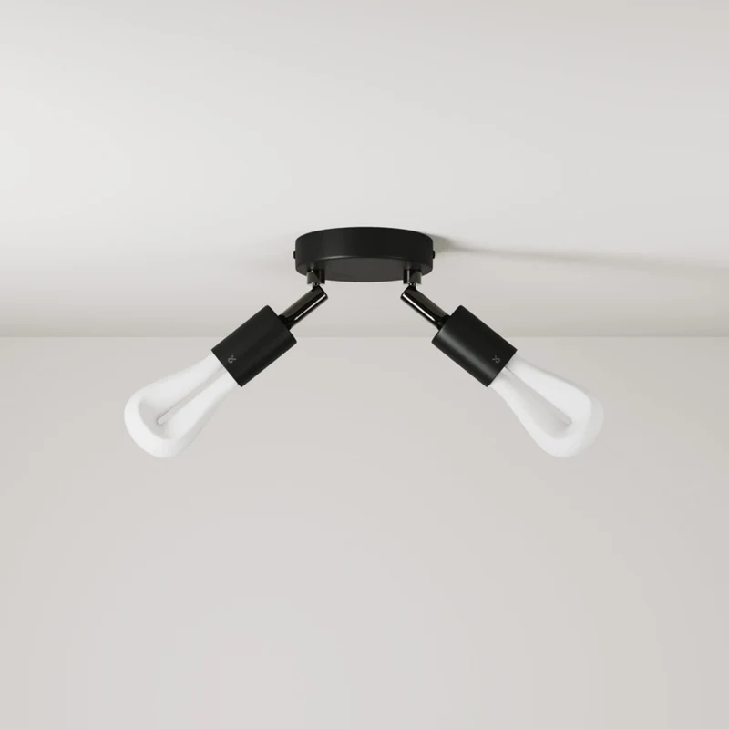Plumen 002 Double Adjustable Wall/Ceiling Lamp