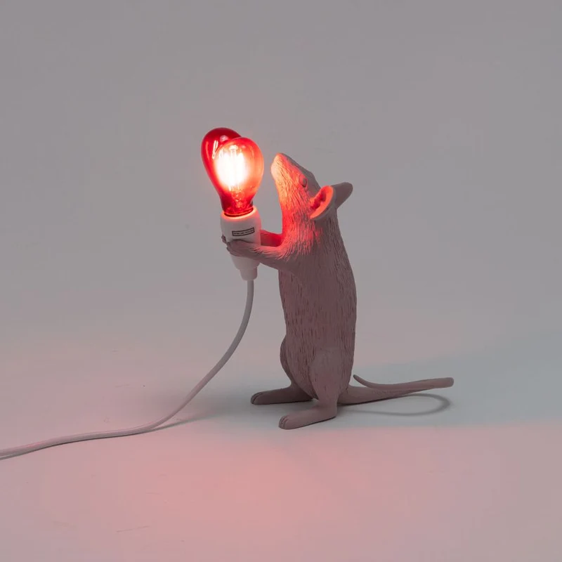 Seletti Mouse Lamp Love Edition