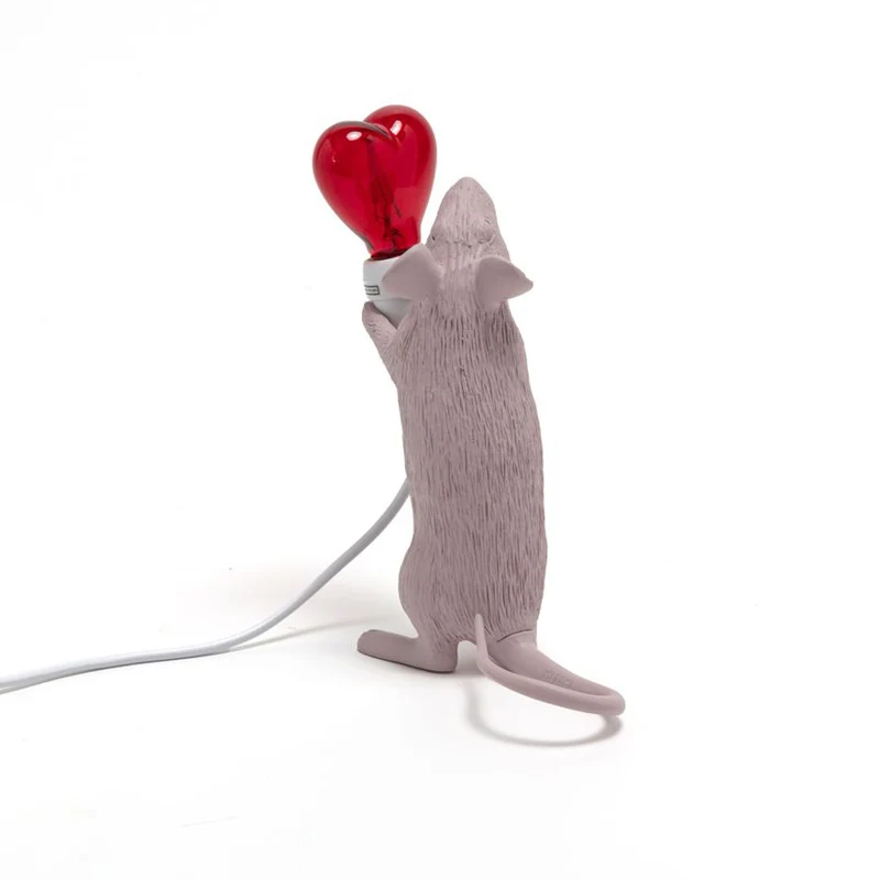 Seletti Mouse Lamp Love Edition
