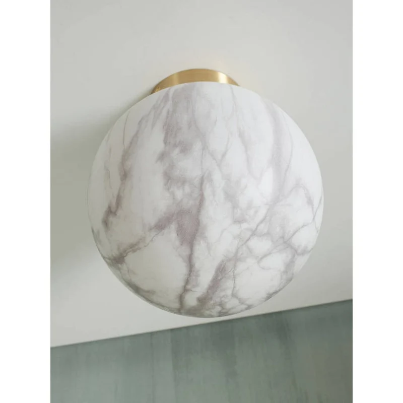 Plafonnier Doré Boule