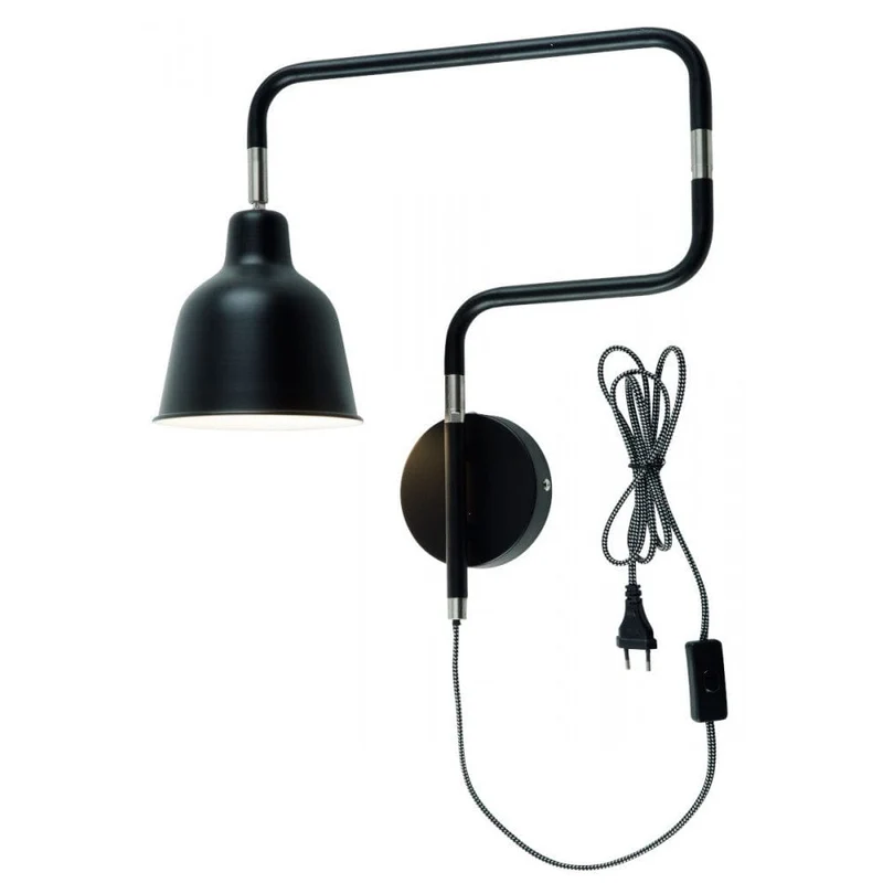 Applique Murale Noire Vintage