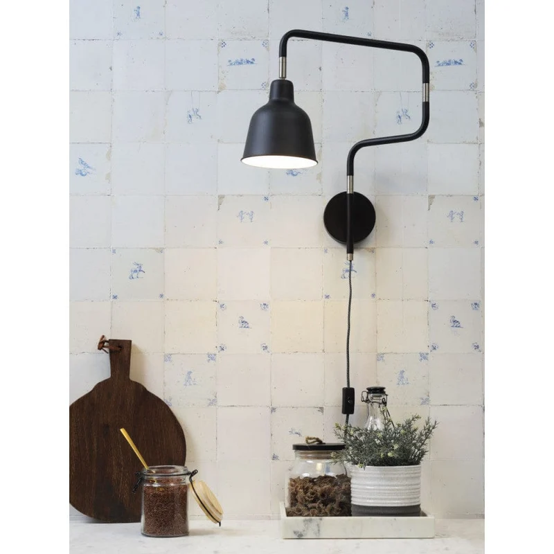 Applique Murale Noire Vintage