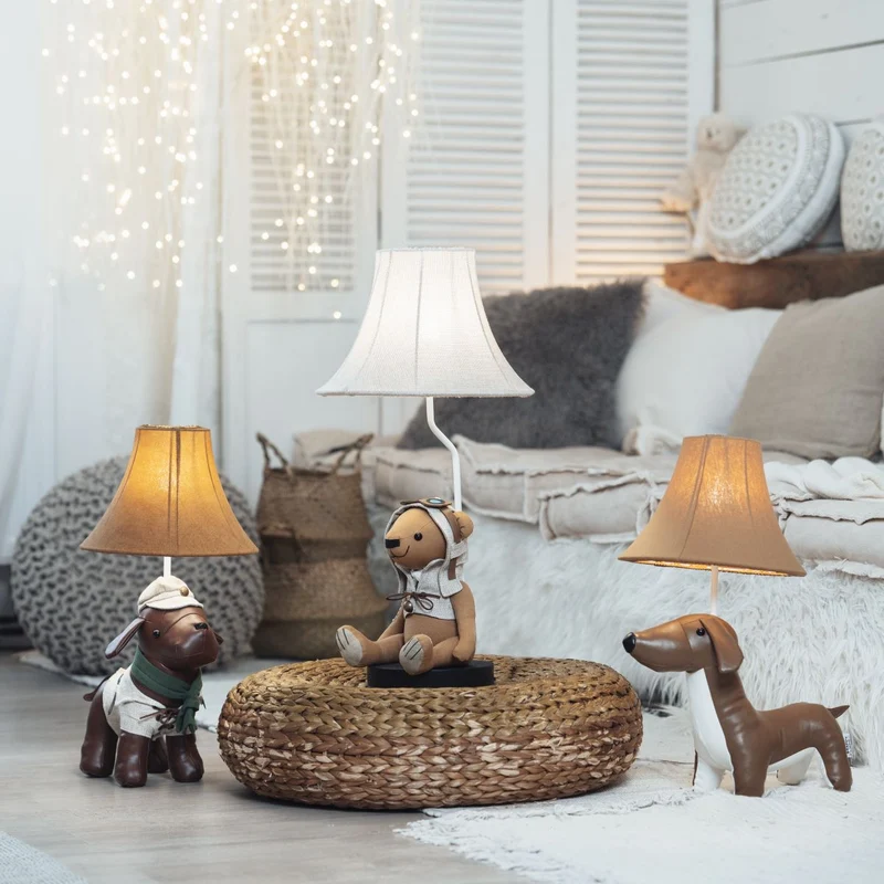 Happy Lamps Spike Table Lamp