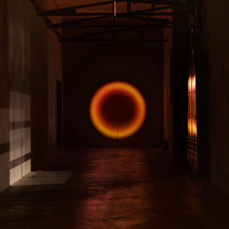 Halo Edition Black Hole Floor Lamp