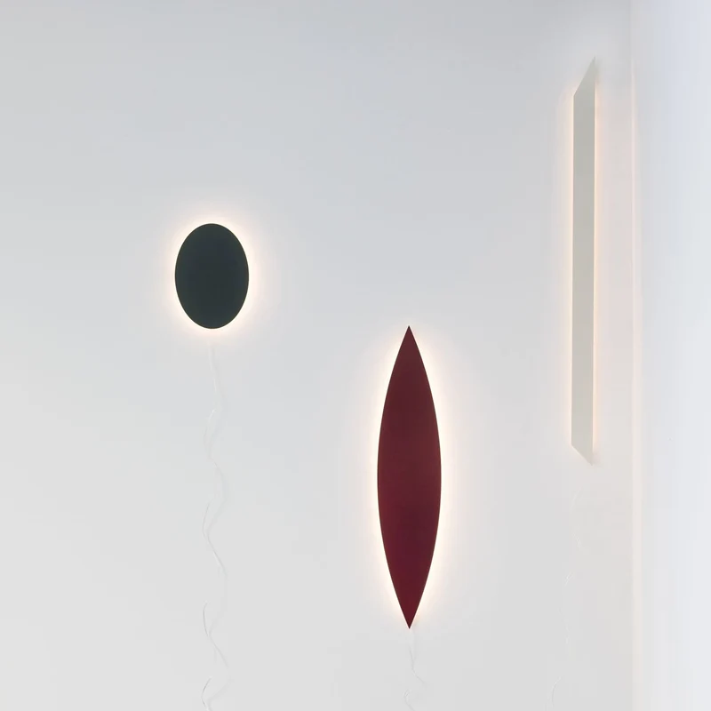 Valerie Objects Tramonto 04 Dark Red Wall Lamp