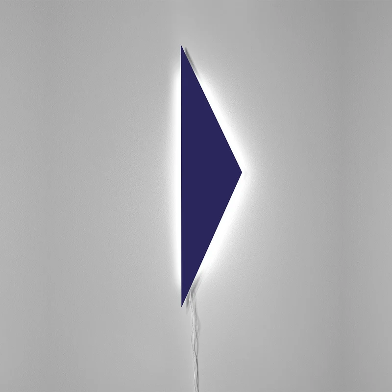 Valerie Objects Tramonto 01 Blue Wall Lamp
