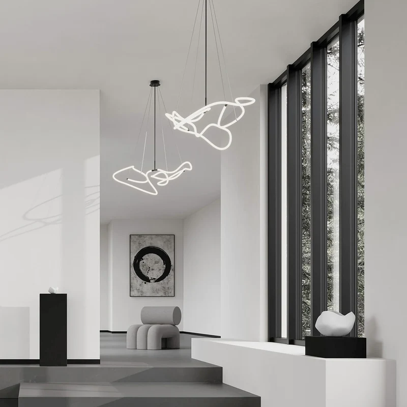 101 Copenhagen Ghost Chandelier
