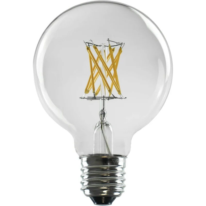 Segula Vintage LED Globe E27 G80 Clear - 650lm 2700K - Dimmable