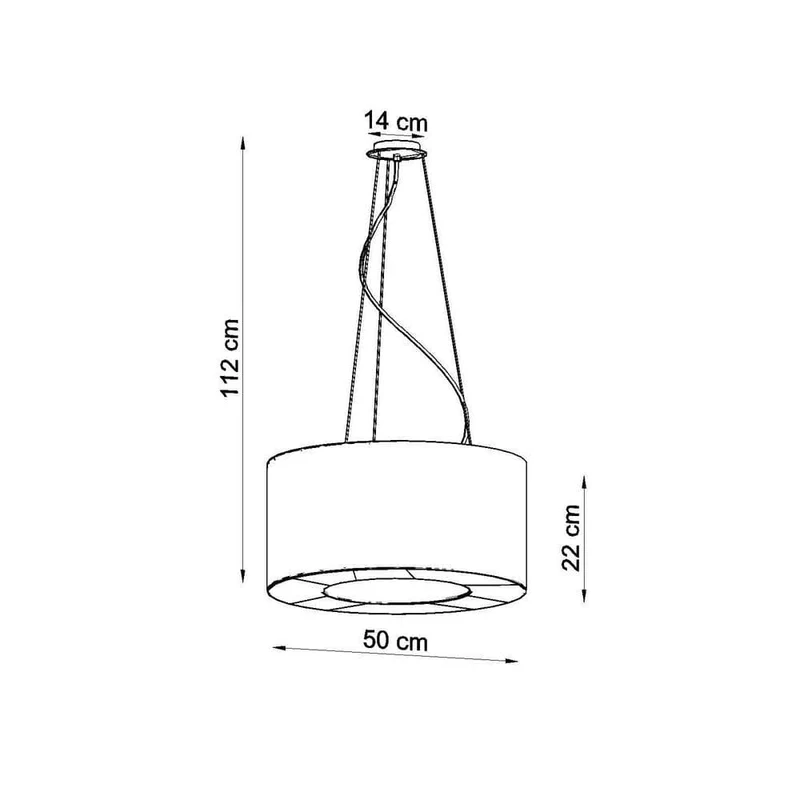 Luminaire Suspension Style Industriel