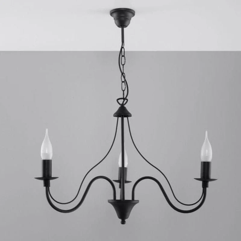 Lustre Ancien Métal