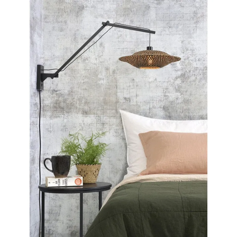 Applique Murale Rotin Osier Bambou