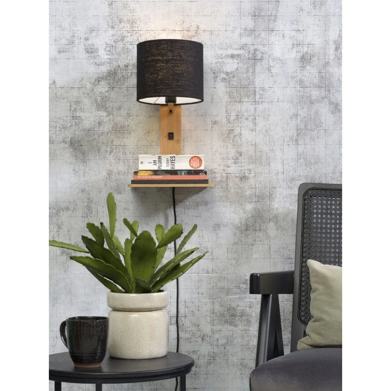 Luminaire Mural Noir Mat