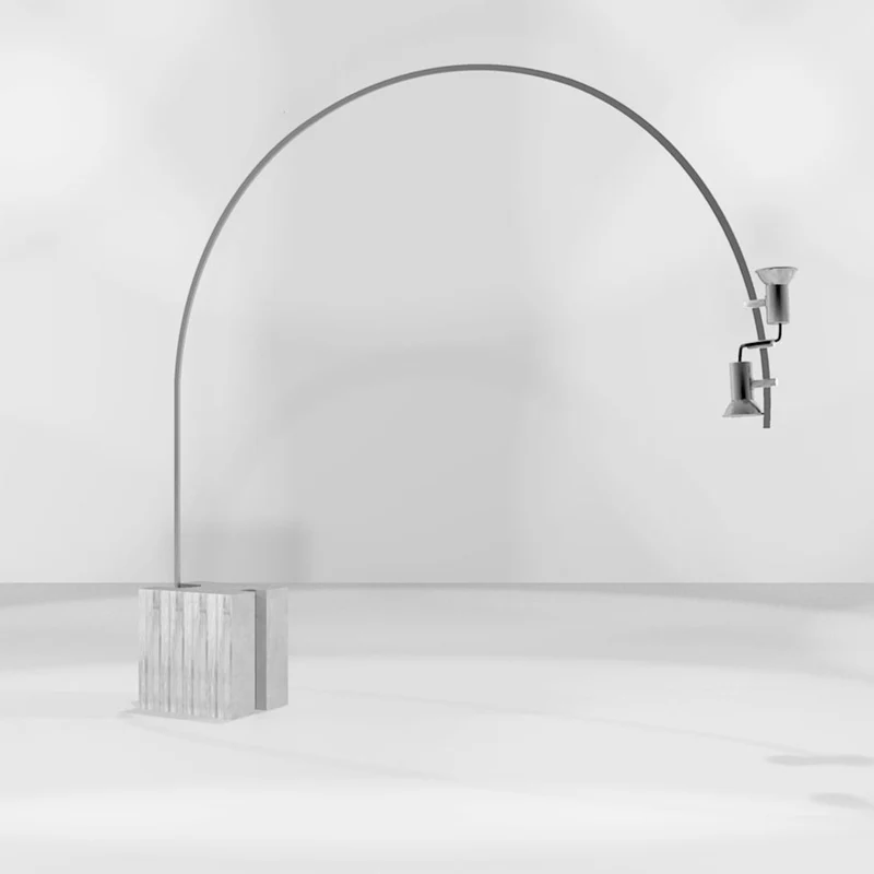 Axis71 Christophe Gevers CG71 Arco Floor Lamp