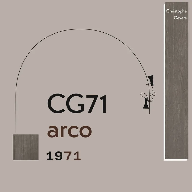 Axis71 Christophe Gevers CG71 Arco Floor Lamp