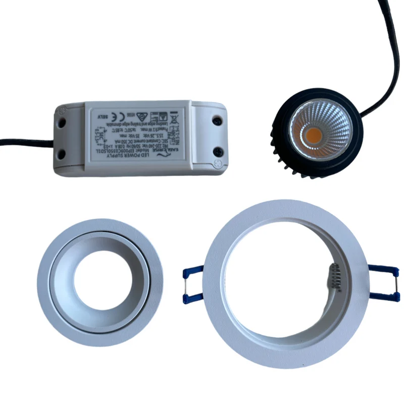 LampTwist Round Recessed Adjustable LED Spotlight