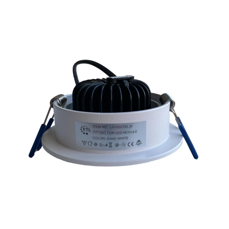 LampTwist Round Recessed Adjustable LED Spotlight