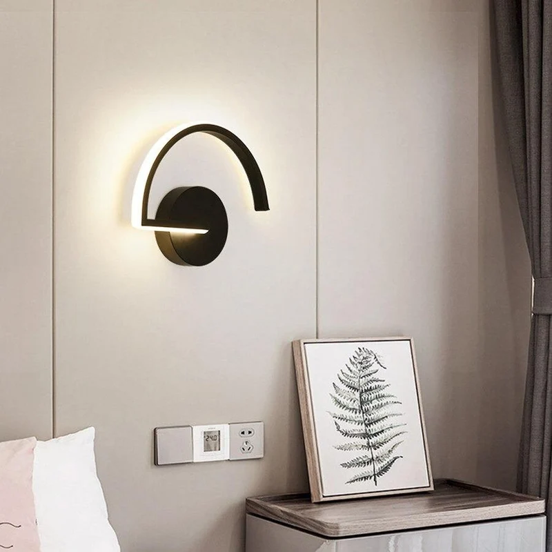 Applique Murale Noire Design
