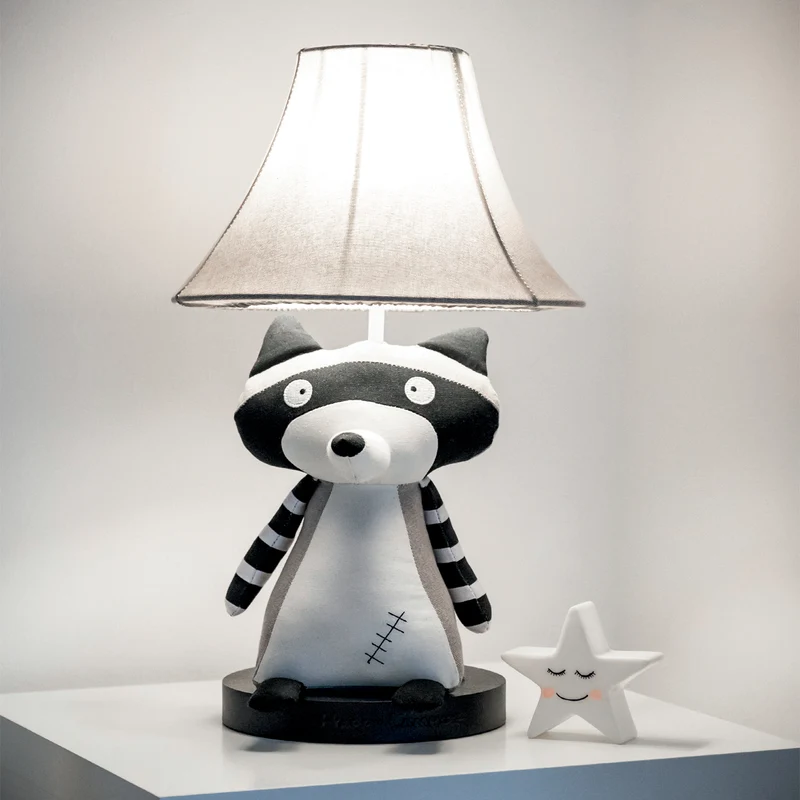 Happy Lamps Ben The Racoon Table Lamp