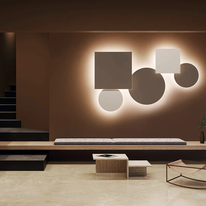 Lodes Puzzle Mega Round Wall/Ceiling Lamp