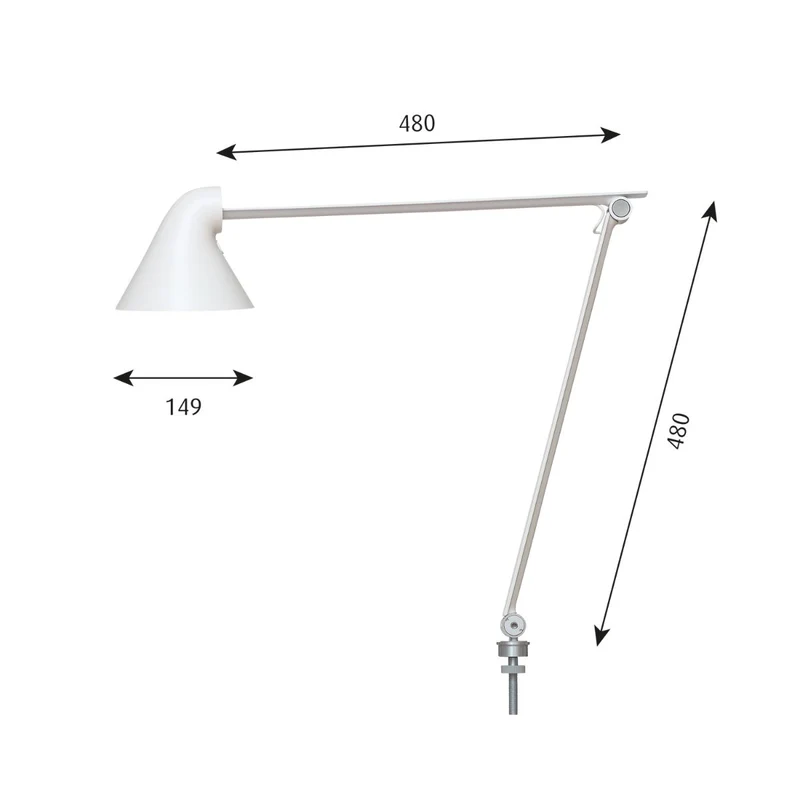Louis Poulsen NJP Table Lamp
