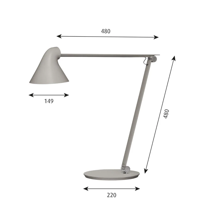Louis Poulsen NJP Table Lamp