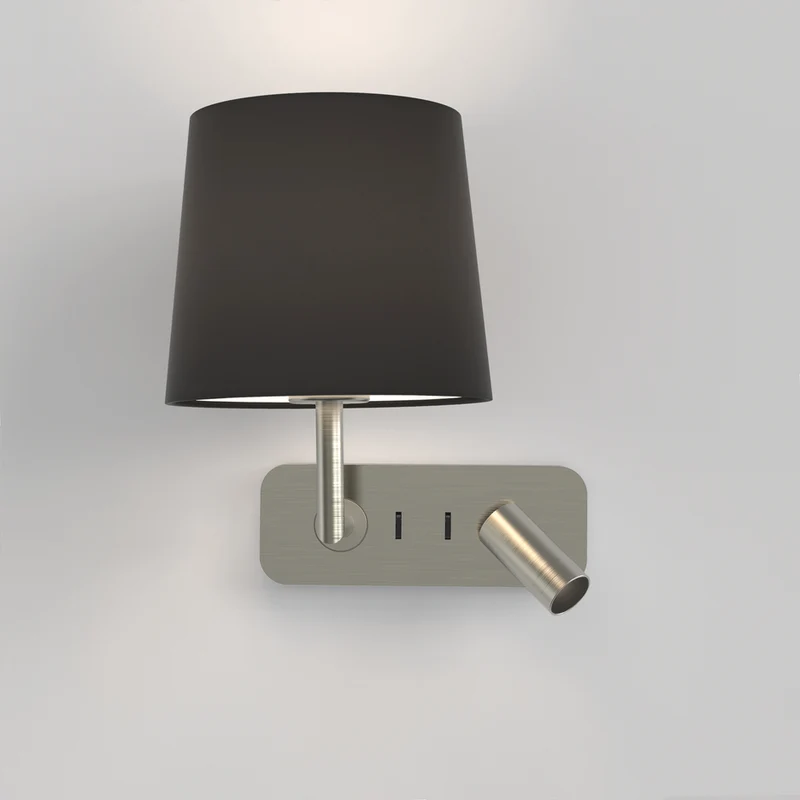 Astro Side by Side Bedside Wall Lamp
