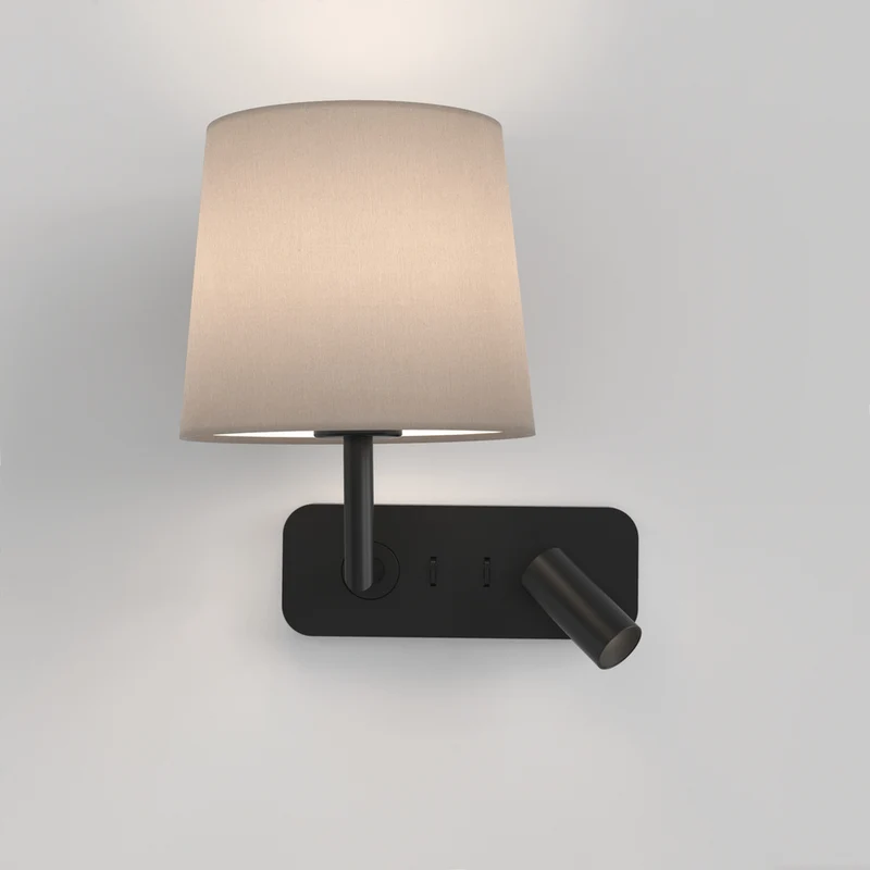 Astro Side by Side Bedside Wall Lamp