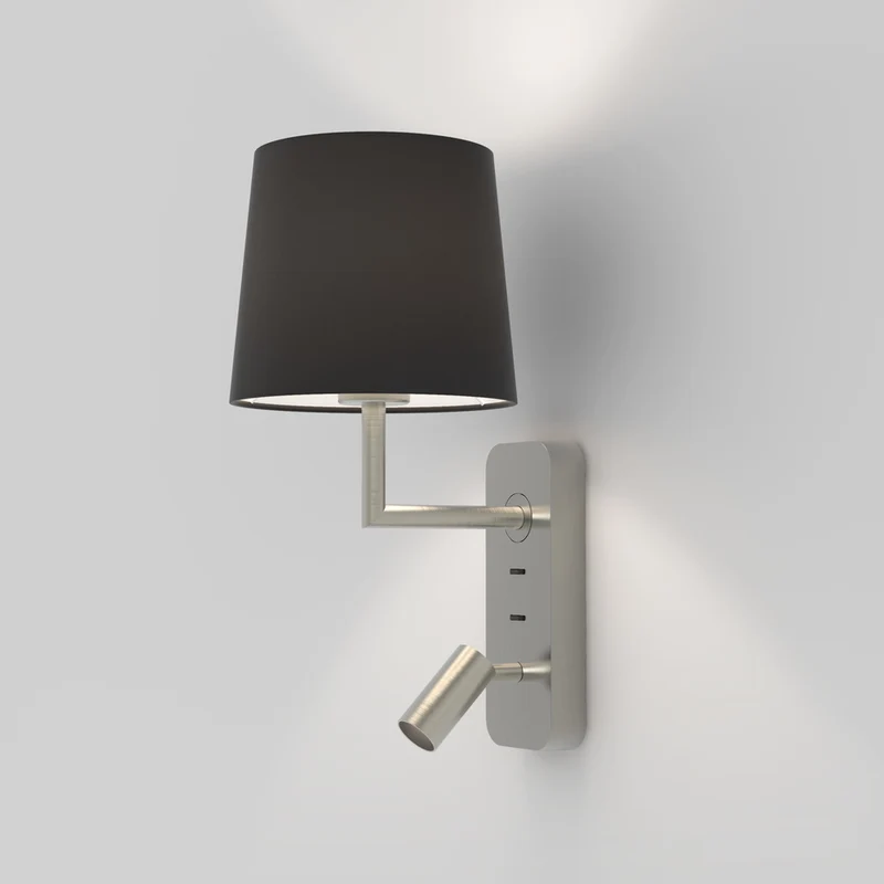 Astro Side by Side Bedside Wall Lamp