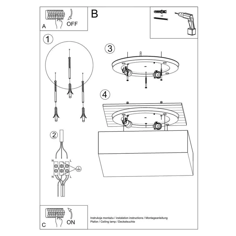 Luminaire Plafonnier Design Led