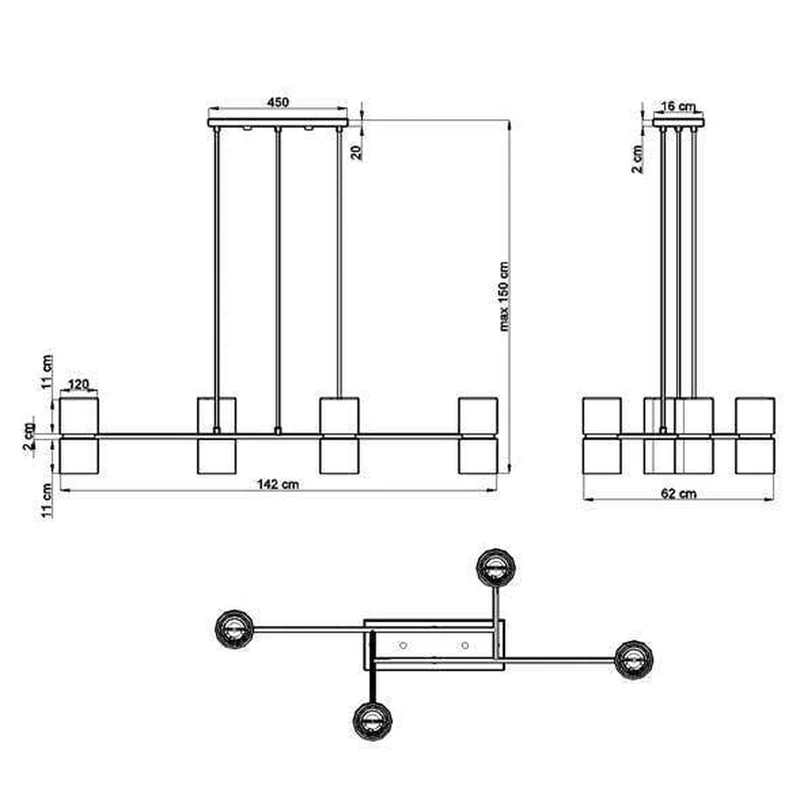 Suspension Luminaire Plante
