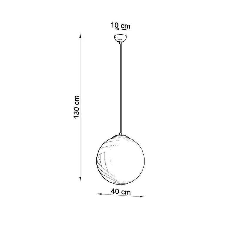 Suspension Boule Ficelle
