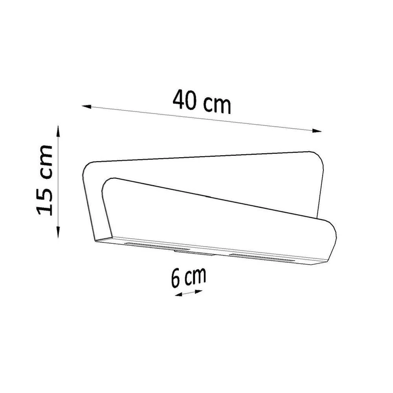 Applique Led Murale Design