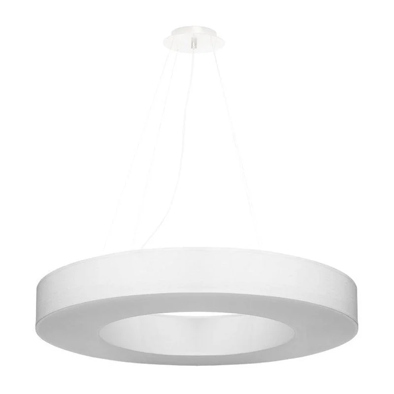 Lustre Blanc Rond
