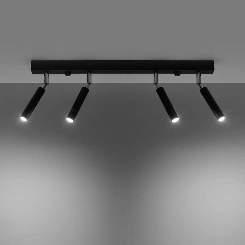 Plafonnier Spot Led Noir