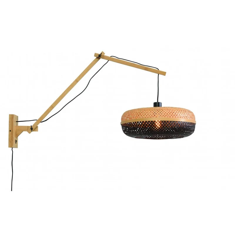 Applique Murale Osier Bambou