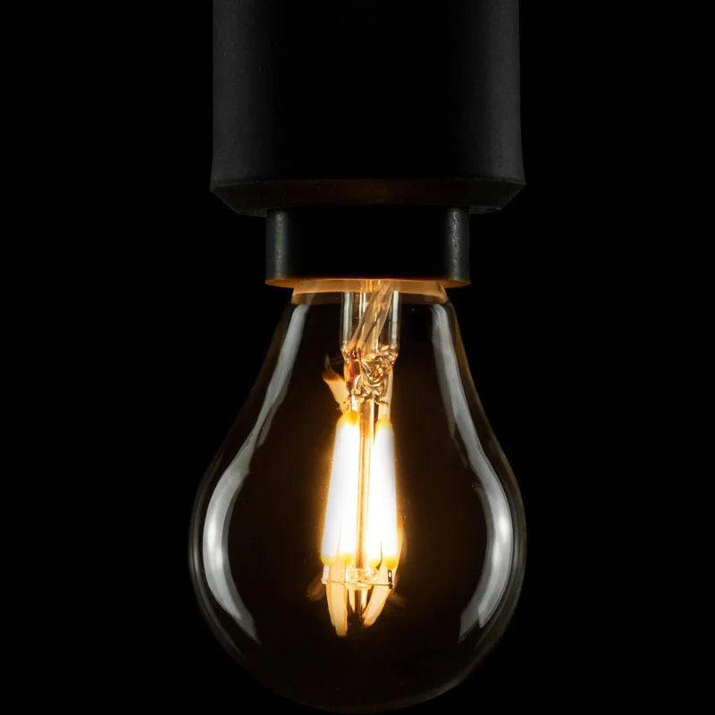 Segula Vintage LED Drop Lamp E14 P48 Clear - 260lm 2200K - Dimmable