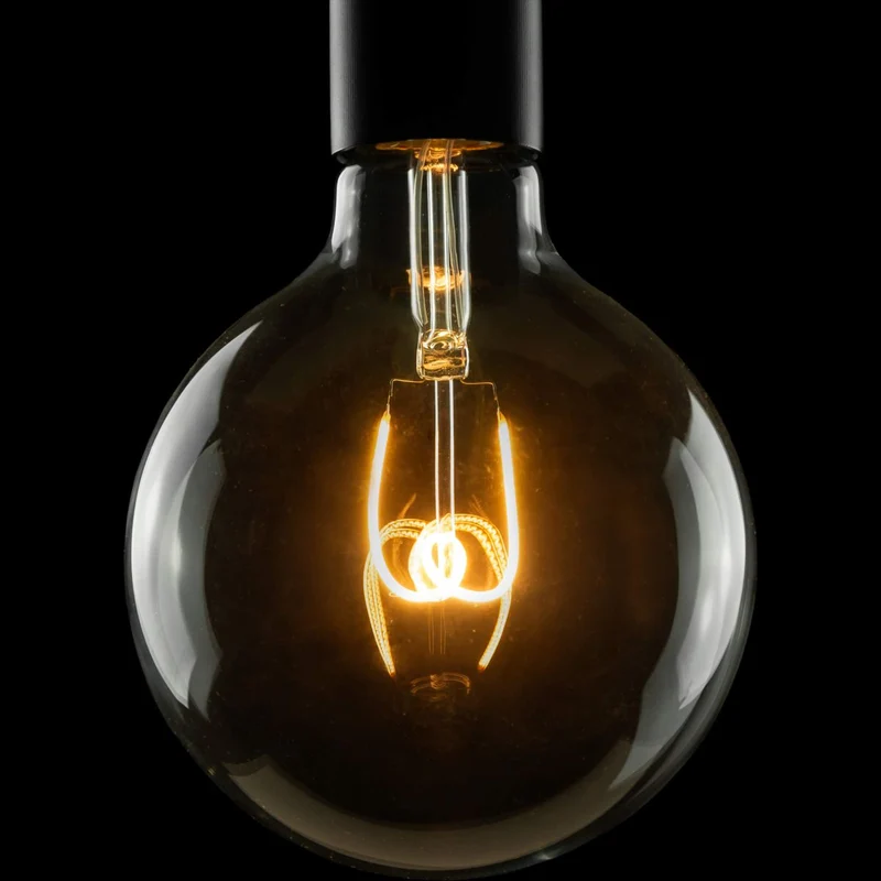 Segula Soft LED Globe E27 G125 Clear - 190lm 2200K - Dimmable
