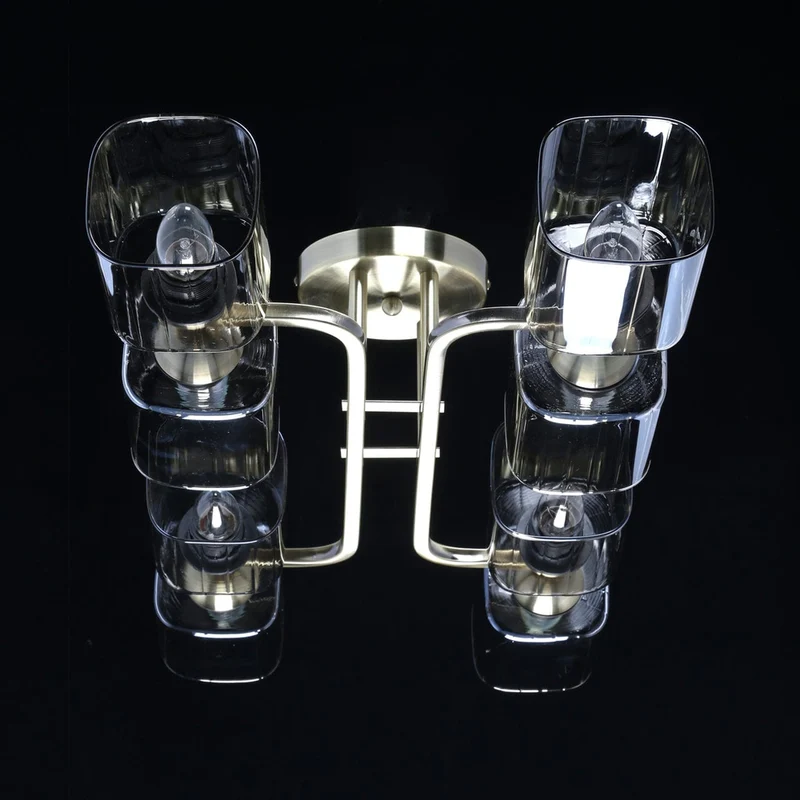Plafonnier Verre Carré
