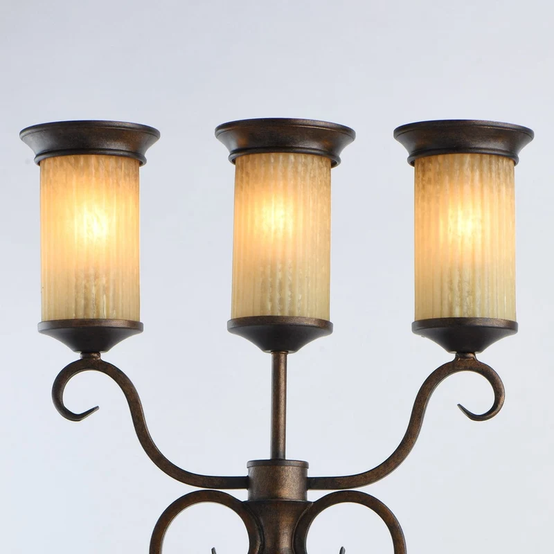 Lampe A Poser Marron