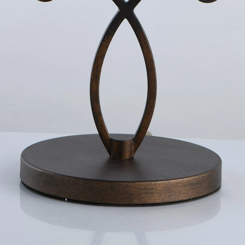 Lampe A Poser Marron