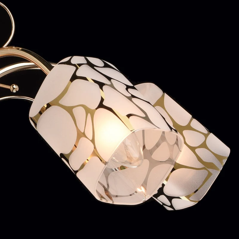Plafonnier Doré Led