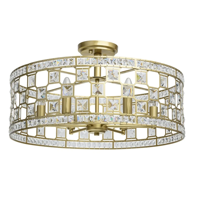 Plafonnier Cristal Pas Cher