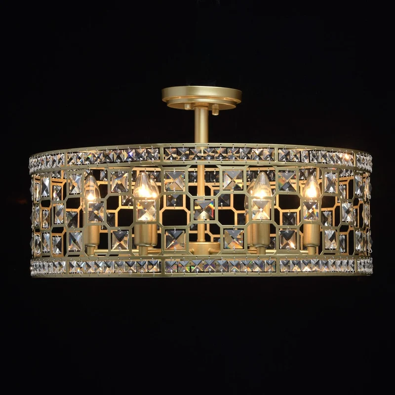 Plafonnier Cristal Pas Cher
