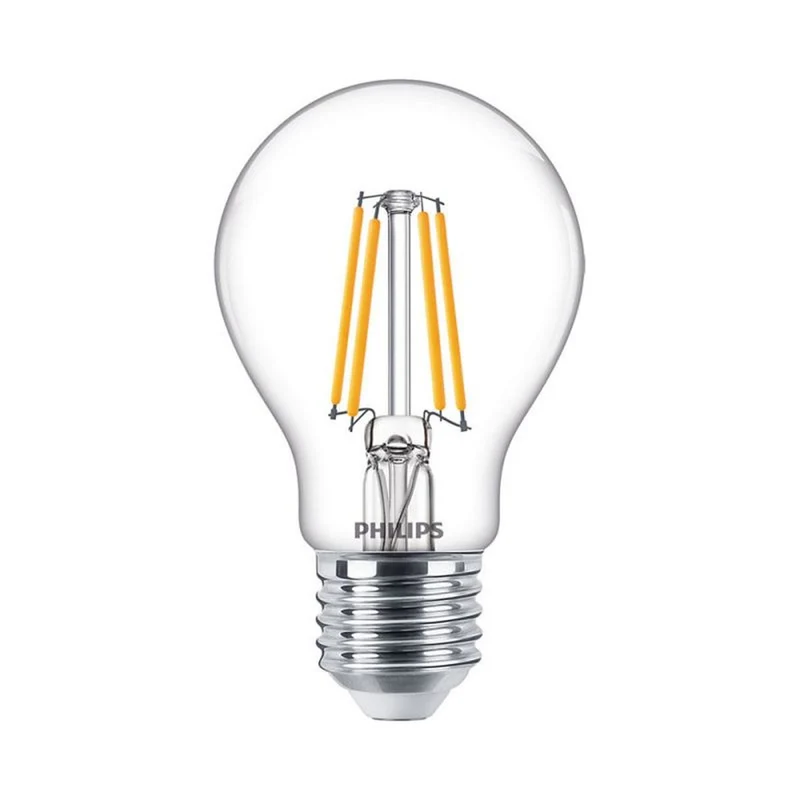 Philips Master Value LED Bulb E27 A60 Clear - 470lm 2700K - Dimmable