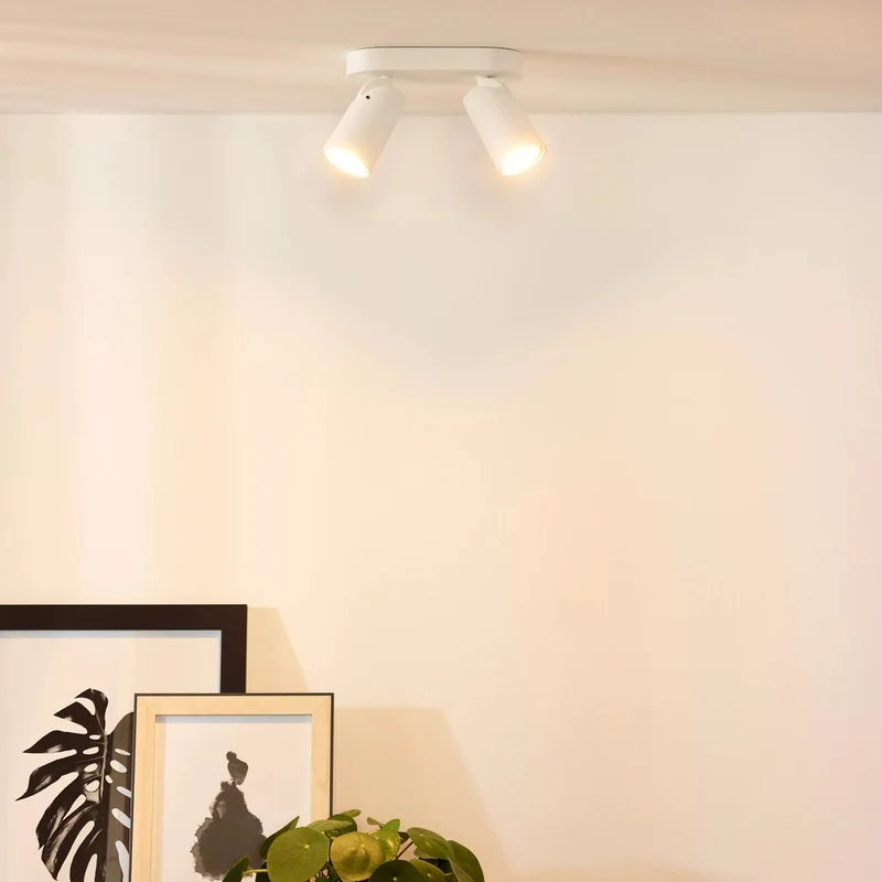 Lucide Xyrus Double Surface Mounted Spotlight